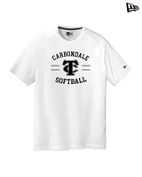 Carbondale HS Softball Curve - New Era Performance Shirt