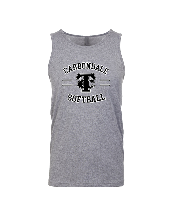 Carbondale HS Softball Curve - Tank Top