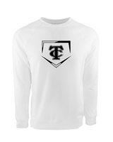 Carbondale HS Softball Plate - Crewneck Sweatshirt
