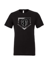 Carbondale HS Softball Plate - Tri - Blend Shirt