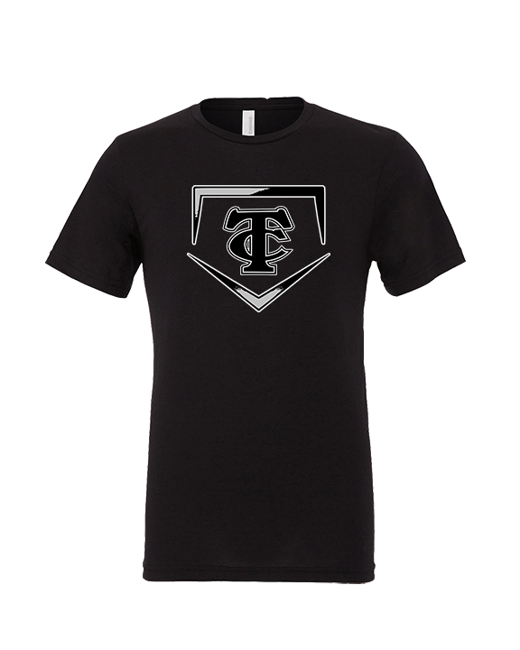 Carbondale HS Softball Plate - Tri - Blend Shirt
