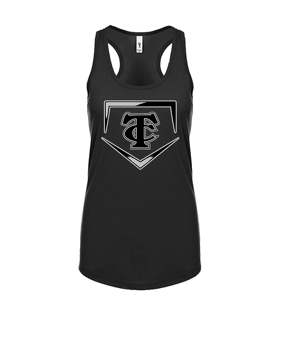 Carbondale HS Softball Plate - Womens Tank Top