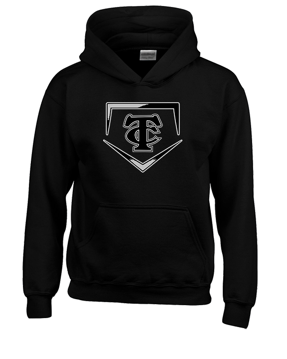 Carbondale HS Softball Plate - Youth Hoodie