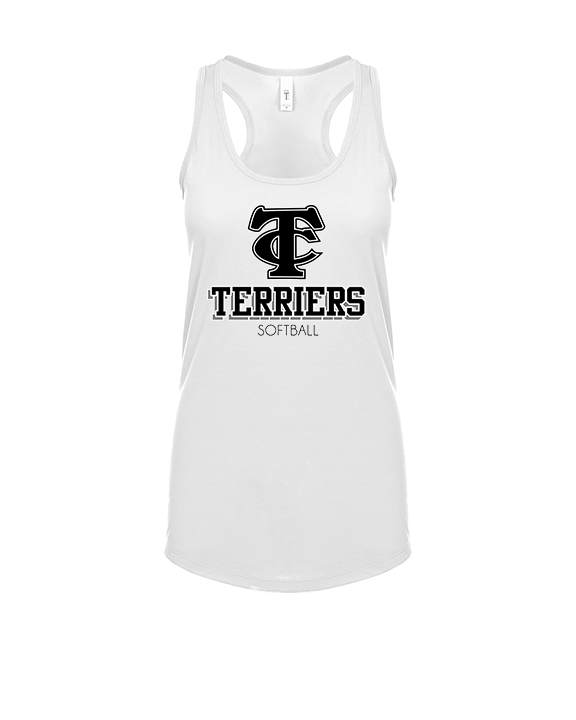 Carbondale HS Softball Shadow - Womens Tank Top