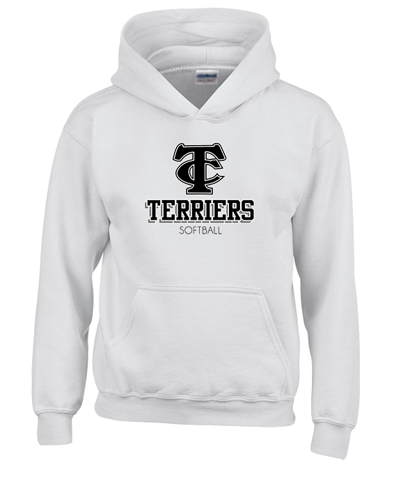 Carbondale HS Softball Shadow - Youth Hoodie