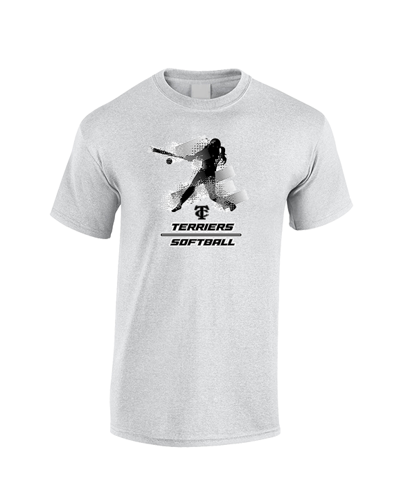 Carbondale HS Softball Swing - Cotton T-Shirt