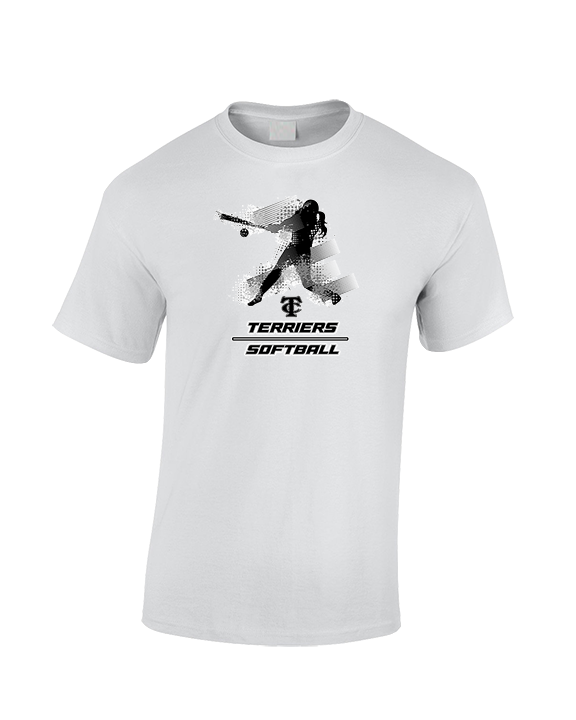 Carbondale HS Softball Swing - Cotton T-Shirt