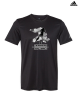 Carbondale HS Softball Swing - Mens Adidas Performance Shirt