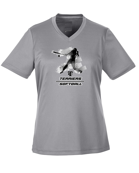 Carbondale HS Softball Swing - Womens Performance Shirt
