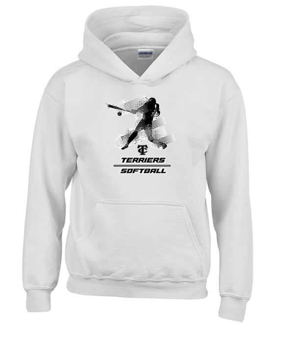 Carbondale HS Softball Swing - Youth Hoodie