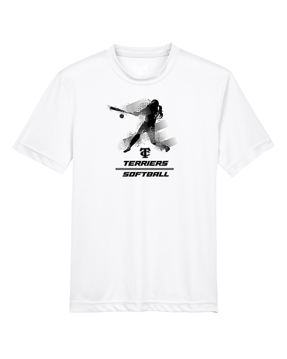 Carbondale HS Softball Swing - Youth Performance Shirt