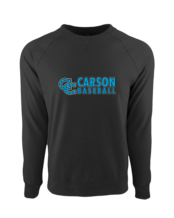 Carson HS Baseball Basic - Crewneck Sweatshirt