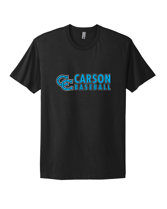 Carson HS Baseball Basic - Mens Select Cotton T-Shirt