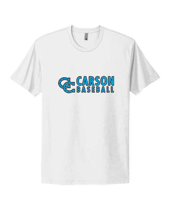 Carson HS Baseball Basic - Mens Select Cotton T-Shirt