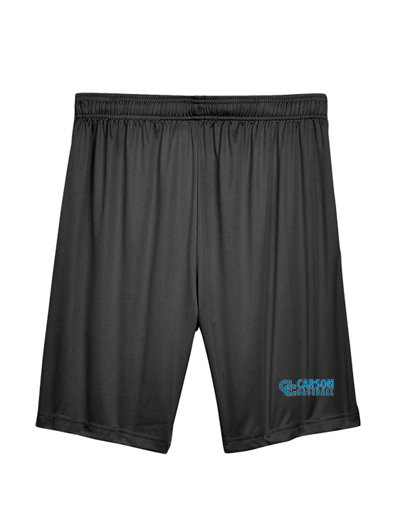 Carson HS Baseball Basic - Mens Training Shorts with Pockets