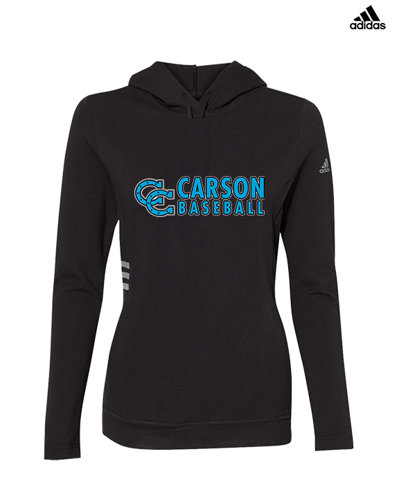 Carson HS Baseball Basic - Womens Adidas Hoodie