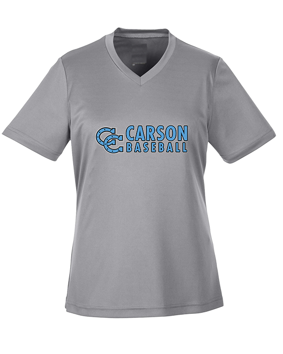 Carson HS Baseball Basic - Womens Performance Shirt