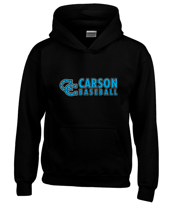 Carson HS Baseball Basic - Youth Hoodie