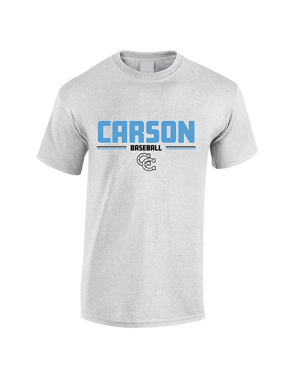 Carson HS Baseball Keen - Cotton T-Shirt