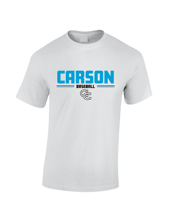 Carson HS Baseball Keen - Cotton T-Shirt