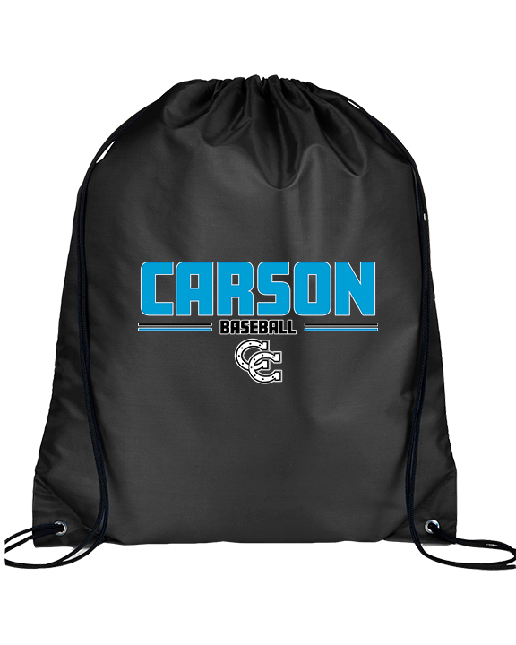 Carson HS Baseball Keen - Drawstring Bag