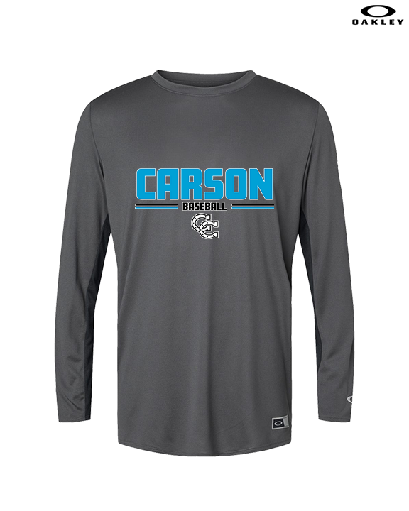 Carson HS Baseball Keen - Mens Oakley Longsleeve