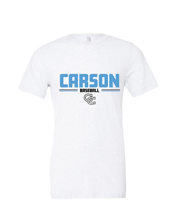 Carson HS Baseball Keen - Tri-Blend Shirt