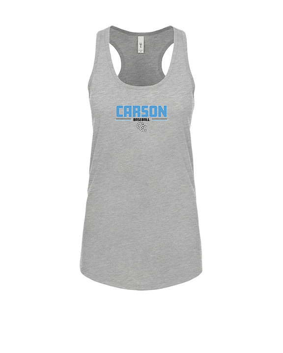 Carson HS Baseball Keen - Womens Tank Top