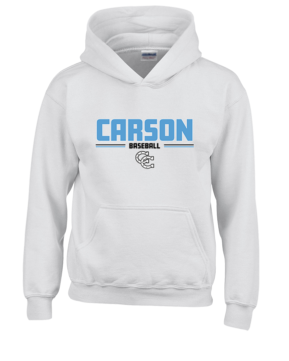 Carson HS Baseball Keen - Youth Hoodie