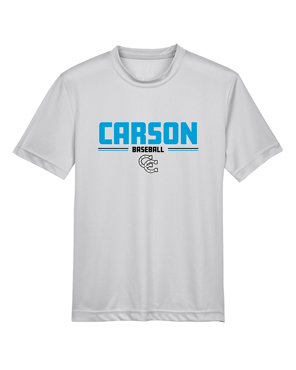 Carson HS Baseball Keen - Youth Performance Shirt