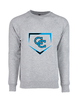 Carson HS Baseball Plate - Crewneck Sweatshirt