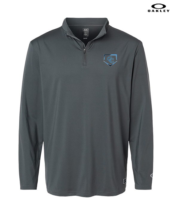 Carson HS Baseball Plate - Mens Oakley Quarter Zip