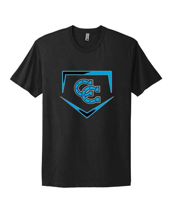 Carson HS Baseball Plate - Mens Select Cotton T-Shirt