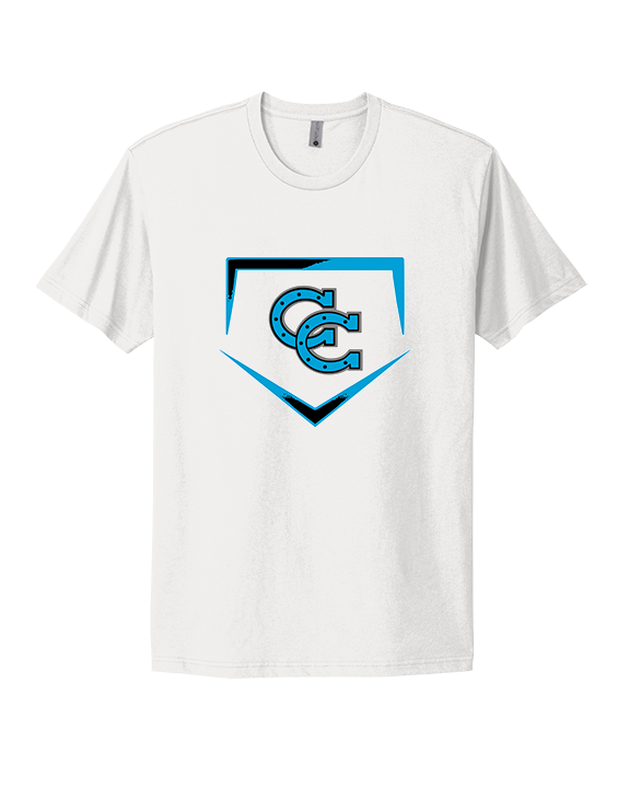 Carson HS Baseball Plate - Mens Select Cotton T-Shirt