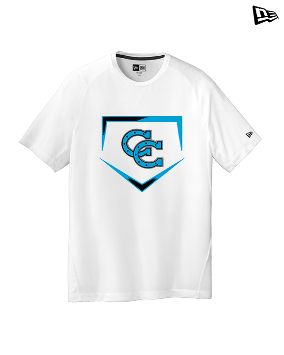 Carson HS Baseball Plate - New Era Performance Shirt