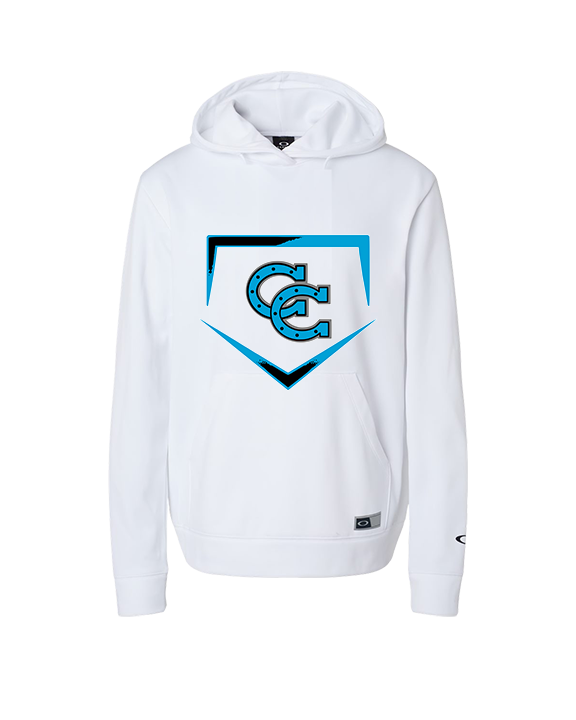 Carson HS Baseball Plate - Oakley Performance Hoodie