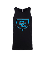 Carson HS Baseball Plate - Tank Top