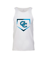 Carson HS Baseball Plate - Tank Top