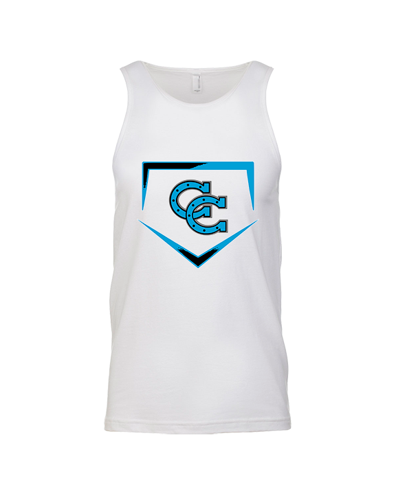 Carson HS Baseball Plate - Tank Top