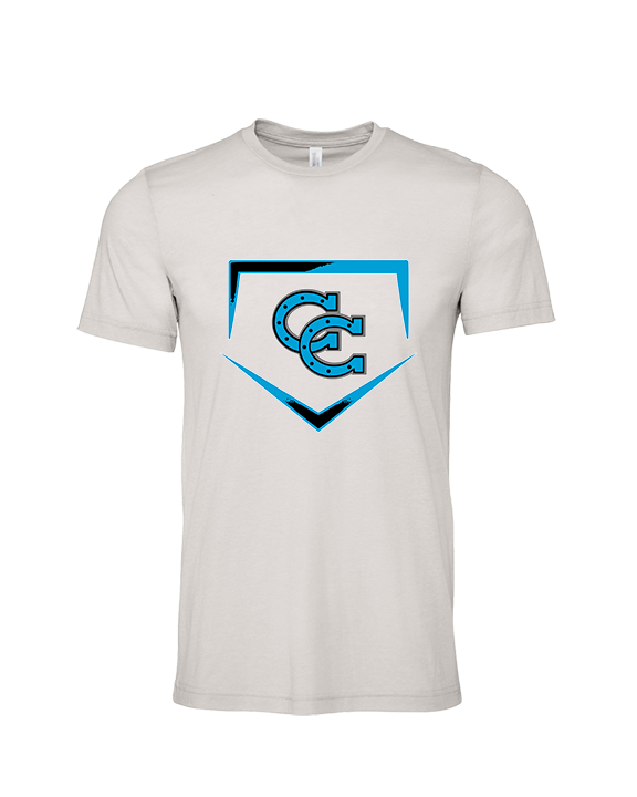 Carson HS Baseball Plate - Tri-Blend Shirt