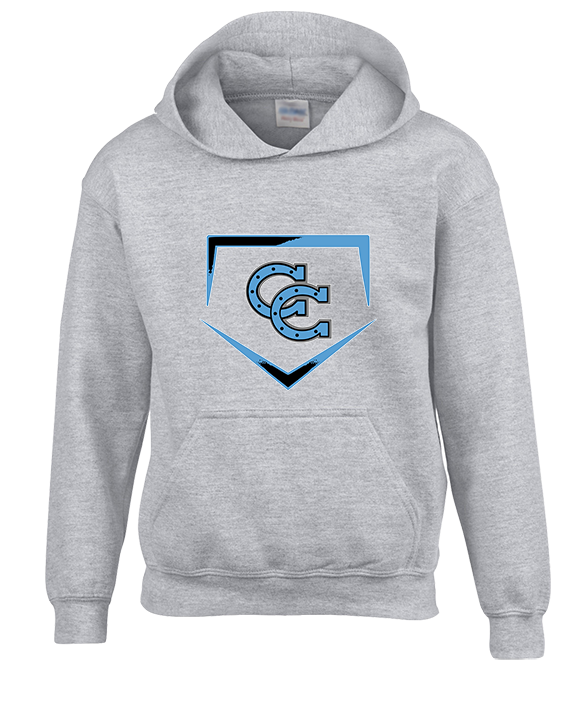 Carson HS Baseball Plate - Youth Hoodie