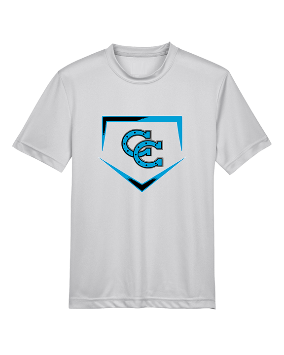 Carson HS Baseball Plate - Youth Performance Shirt