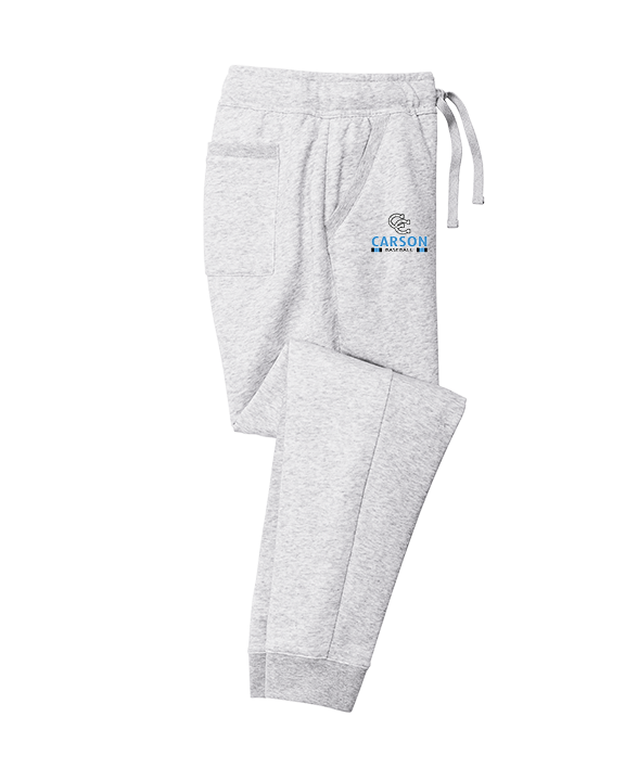 Carson HS Baseball Stacked - Cotton Joggers