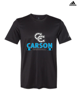 Carson HS Baseball Stacked - Mens Adidas Performance Shirt