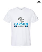 Carson HS Baseball Stacked - Mens Adidas Performance Shirt