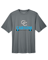 Carson HS Baseball Stacked - Performance Shirt