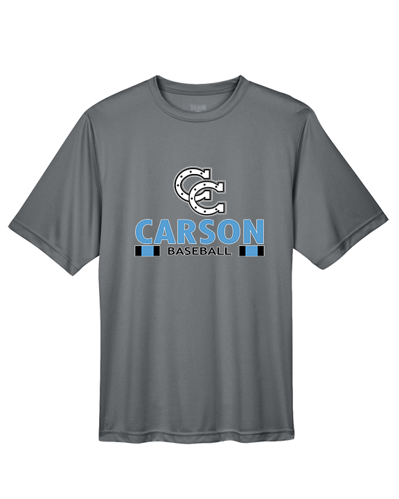 Carson HS Baseball Stacked - Performance Shirt