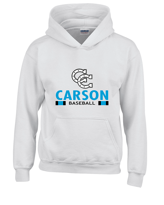 Carson HS Baseball Stacked - Unisex Hoodie