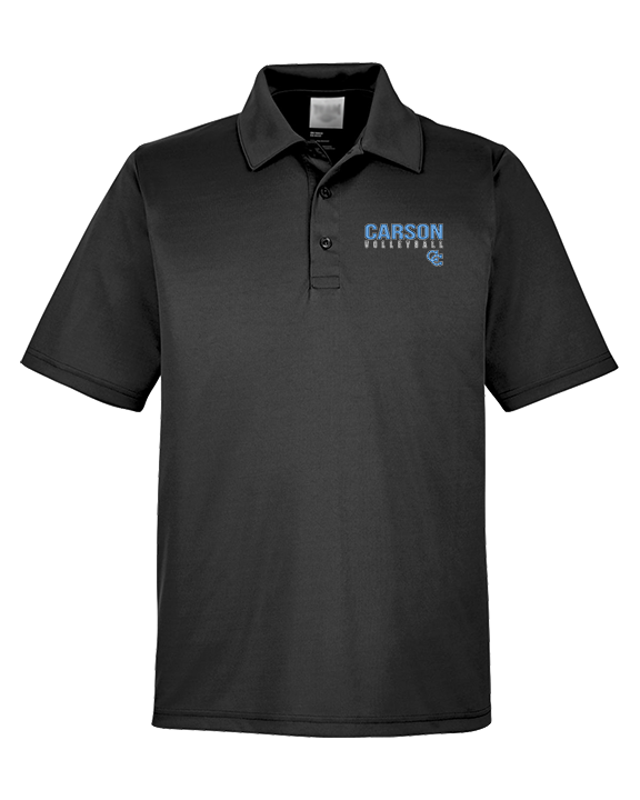 Carson HS Volleyball Main Logo 1 - Mens Polo