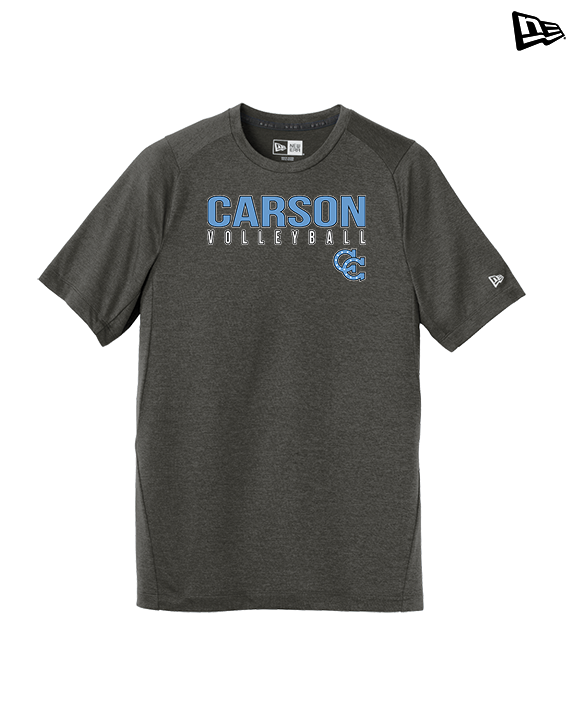 Carson HS Volleyball Main Logo 1 - New Era Performance Shirt